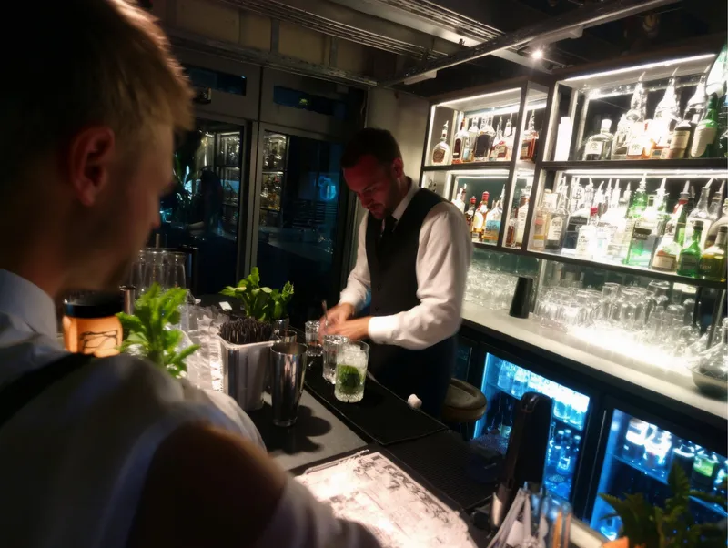 Barkeeper-Team im Einsatz